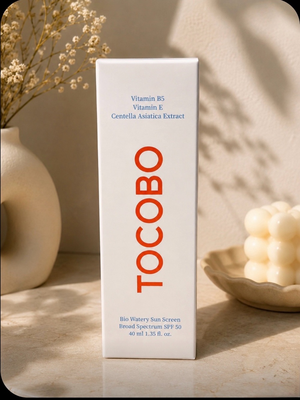 Bio Watery Sunscreen SPF 50 — White with Orange Logo